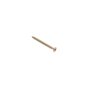 4.0 x 45mm Multi-Purpose Wood Screws Box of 200 - PZ Compatible, Countersunk, Zinc Yellow