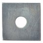 Square Plate Washer ZP 50 x 50 x 12mm Bag 10 by Forgefix - 10SQPL5012