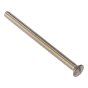 Socket Screw Slotted Raised Head Nickel Plated 3.5 x 50mm Bag 100 by Forgefix - 100SS3550NP