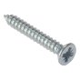 Self-Tapping Screw Pozi CSK ZP 1in x 6 Box 200 by Forgefix - STCSK16ZP