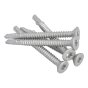 TechFast Roofing Screw Timber - Steel Light Section 5.5 x 60mm Pack 100 by Forgefix - TFCL5560