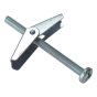 Plasterboard Spring Toggle M5 x 75mm Bag 10 by Forgefix - 10TOG575