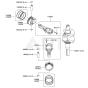 Piston/Crankshaft for FR651V