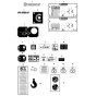 Decals for Husqvarna FS3500