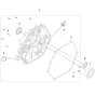 Crankcase Cover Assembly for Husqvarna FS400 LVS Floor Saw