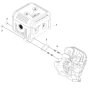 Exhaust Assembly for Husqvarna FS400 LVS Floor Saw