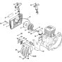 Rewind Starter & Muffler Assembly