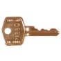 FS880 Ignition Key for Tractors, Dumpers, Plant Machinery