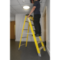 Fibreglass Step Ladder 6-Tread EN 131 Sealey Part No. FSL7