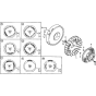 Flywheel Assembly for Honda G150