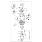 Motor Assembly for Makita G2800IS