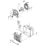 Rear Cover Assembly for Makita