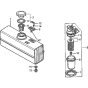 Fuel Tank Assembly for Honda GD1250