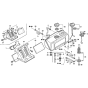 Fuel Tank Assembly for Honda GD320