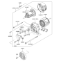 Kawasaki GE2200A Generator Parts