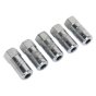 Hydraulic Connector 4-Jaw Heavy-Duty 1/8"BSP Pack of 5 Sealey Part No. GGE5
