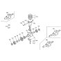 Crankshaft Assembly for Kubota