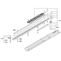 Hedgecutter Assembly for Bosch