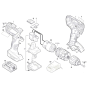 Cordless Screwdriver Assembly