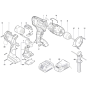 Bosch GSB 18 VE-2-LI Drill Assembly
