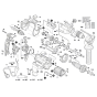 Bosch GSB 21-2 RCT Drill Assembly
