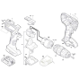 Cordless Screwdriver Assembly