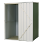 Galvanized Steel Shed Green 1.5 x 1.5 x 1.9mtr Sealey Part No. GSS1515G