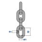 10mm Grade 80 Tested Load Binder/Lifting Chain - Supplied as 7 Metre Continuous Length