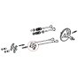 Push Rod Guide Plate Fits Honda GX110 GX120 - 14791-ZE0-010