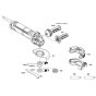 Main Assembly-1 for Bosch GWS