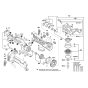 Angle Grinder Assembly for Bosch