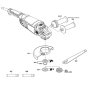 Main Assembly for Bosch GWS 22-230 P