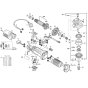 Bosch GWS 7-100 Main Assembly