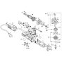 Main Assembly for Bosch GWS 750