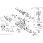 Main Assembly for Bosch GWS 880