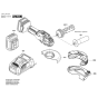Auxiliary Handle for Bosch GWX 18V-15
