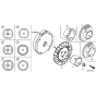 Flywheel Assembly for Honda GX160UT2