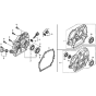 Crankcase Cover for Honda GX200T2