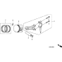 Piston Assembly for Honda GX270UT2