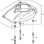 Fan Cover for Honda GXV57