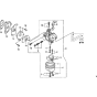 Carburettor Assembly Honda GXV57
