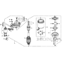 Starter Motor for Honda GXV630RH