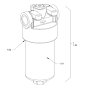 Hydraulic Oil Filter for Hamm