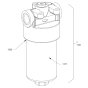 Hydraulic Oil Filter for Hamm HD50