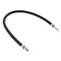 Anti Whip Hose 0.6m 7mm I/D Hose, Std Adapt / Male Thread 1/4" NPT - HA2124N