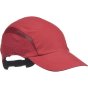 HC24 First Base 3 Classic Cap Standard Peak Side Mesh Ventilation EN812 Red