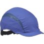 HC24 First Base 3 Cap Micro Peak Side Mesh Ventilation EN812 Royal Blue