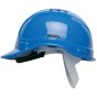 Vented Elite Helmet HC300 HDPE 8 Point terylene Head Gear Weighs 310g Blue