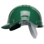 Vented Elite Helmet HC300 HDPE 8 Point terylene Head Gear Weighs 310g Green