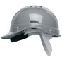 Vented Elite Helmet HC300 HDPE 8 Point terylene Head Gear Weighs 310g Grey